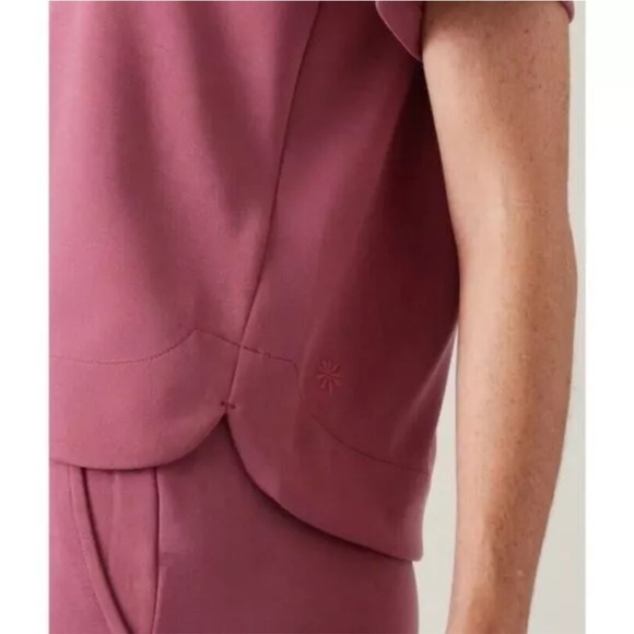 TWO PIECE SET Athleta Seasoft in package. Tee & matching crop pants- sold out!! - Picture 2 of 4